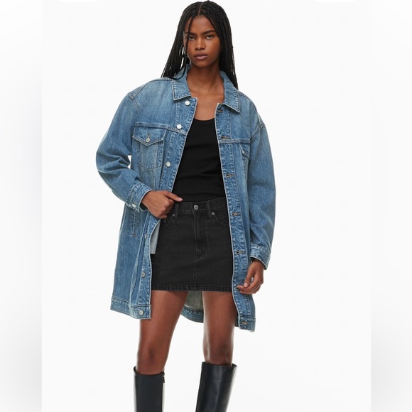 Denim Forum Jackets & Blazers - Aritzia Denim Forum Ali 90’s Coat